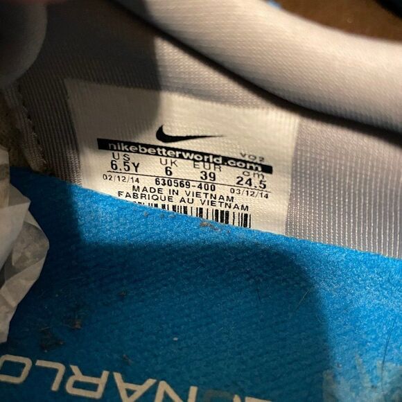 Like New condition Nike Eric Koston Skateboarding sneaker GS 6.5 US or 8 womens - Picture 7 of 7